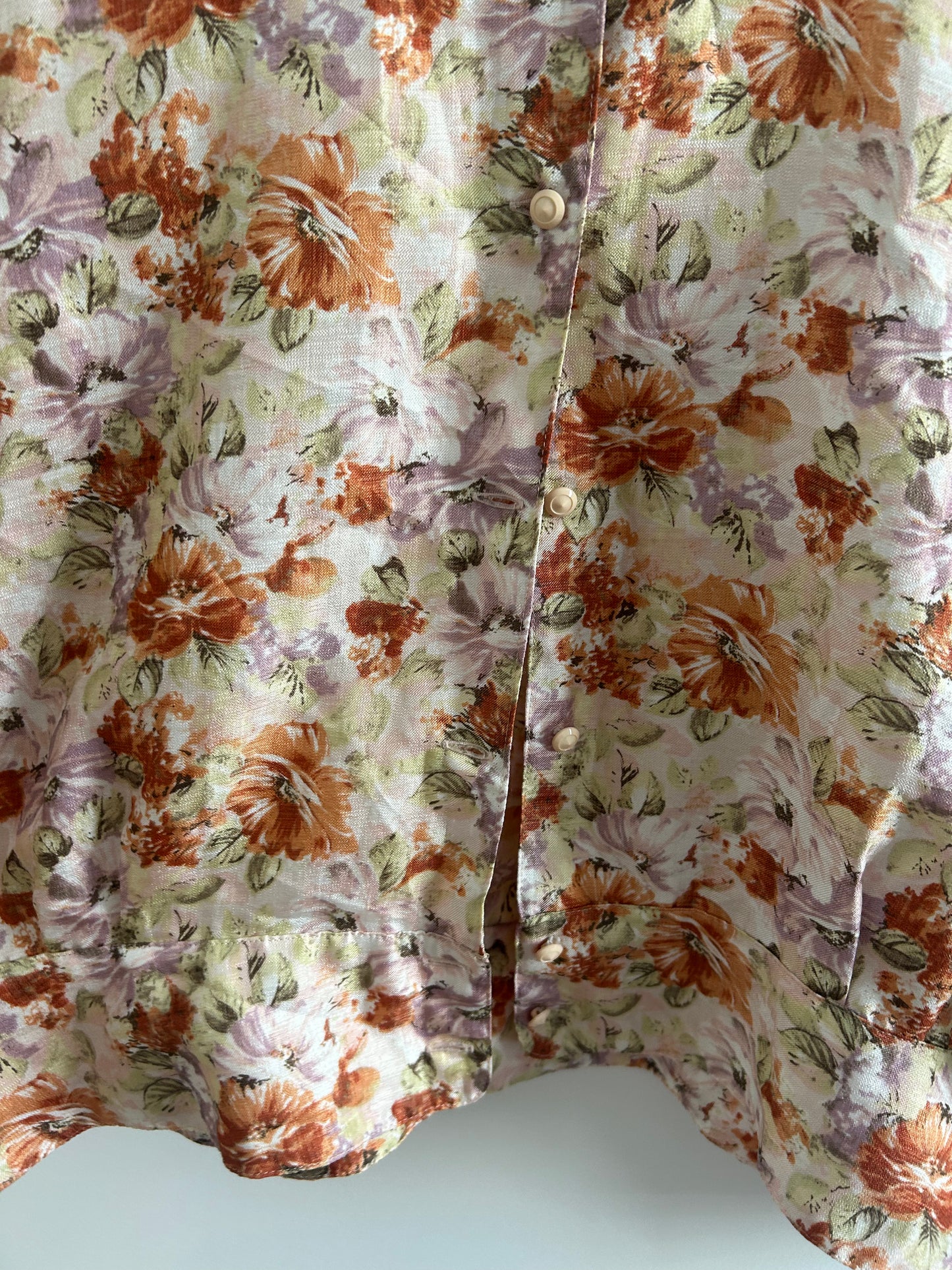 Vintage Floral Blouse