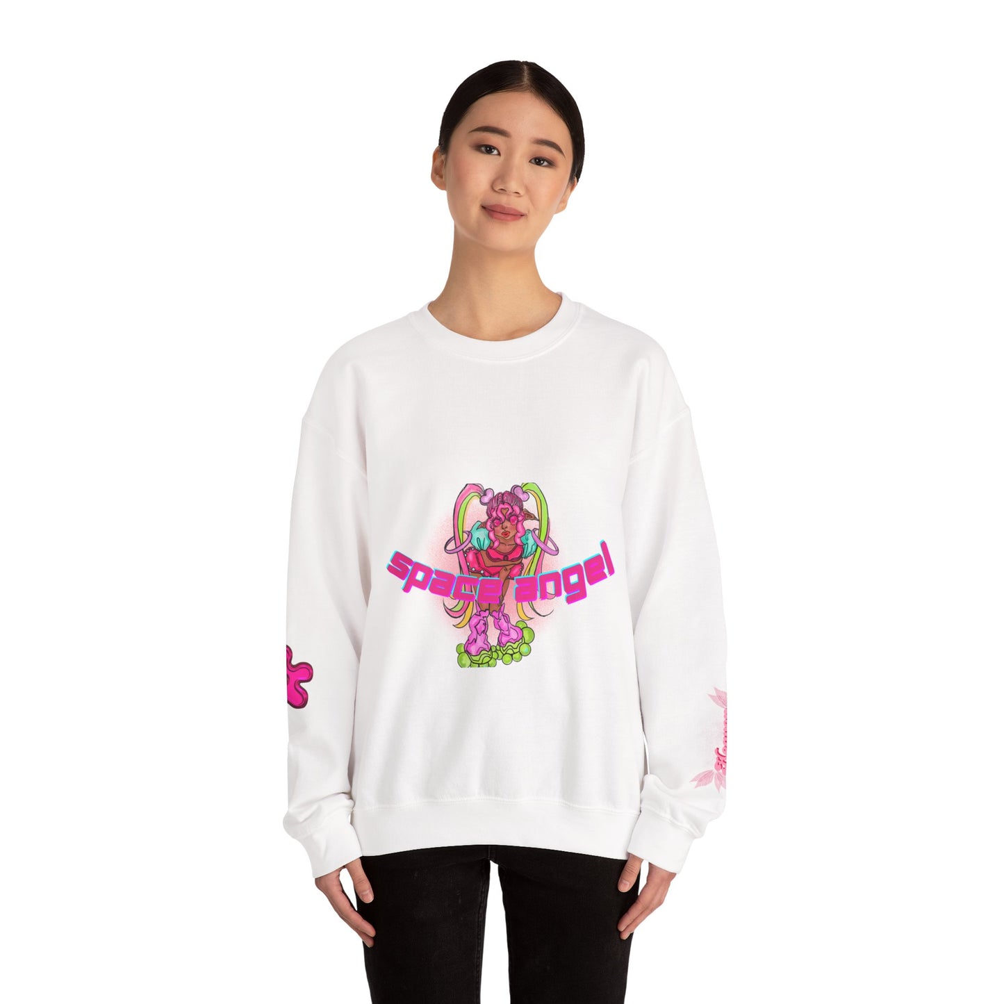 C2 Space Angel Crewneck
