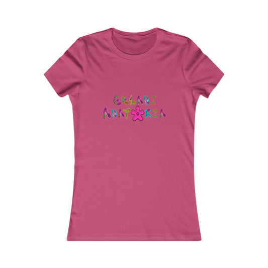 Women's Tee - Cute Aesthetic Alien Pink Design
