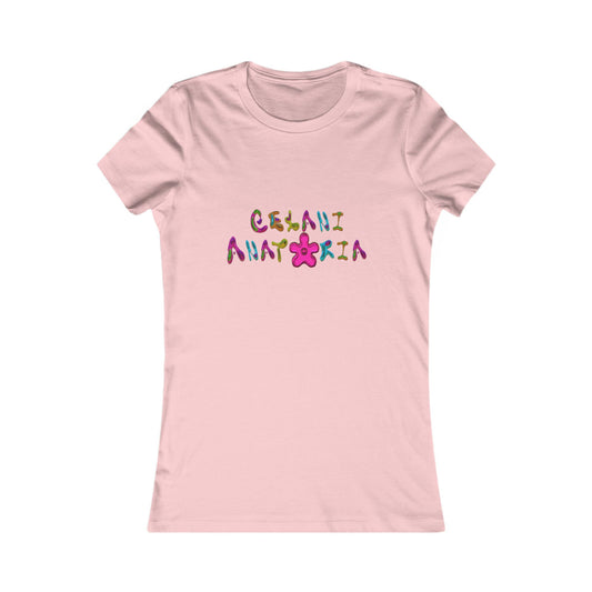 Women's Tee - Cute Aesthetic Alien Pink Design