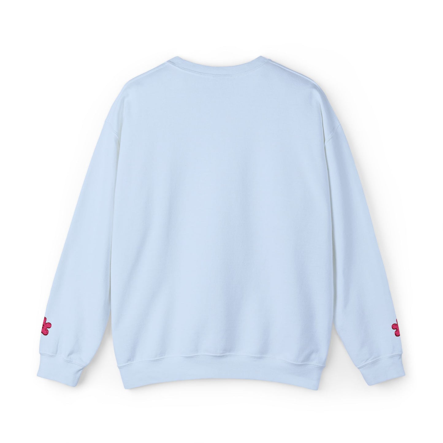 Crewneck Sweatshirt — "Whimsically Angelic" Floral Design