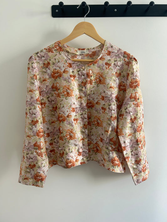 Vintage Floral Blouse